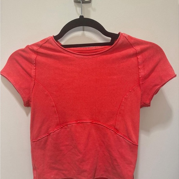 Red Free People Top - Picture 2 of 2